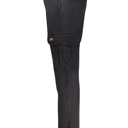 NORWAY 1963 Herren Hose Blau – 4-Pocket Design mit Stickerei für Herbst/Winter