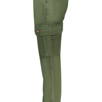 NORWAY 1963 Herren Hose Blau – 4-Pocket Design mit Stickerei für Herbst/Winter