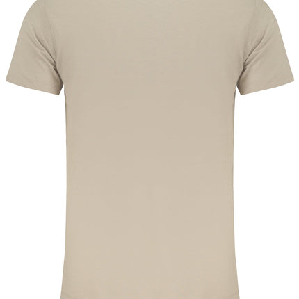 NORWEGEN 1963 BEIGES KURZARM-T-SHIRT FÜR HERREN