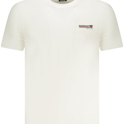 NORWEGEN 1963 HERREN KURZARM T-SHIRT WEISS