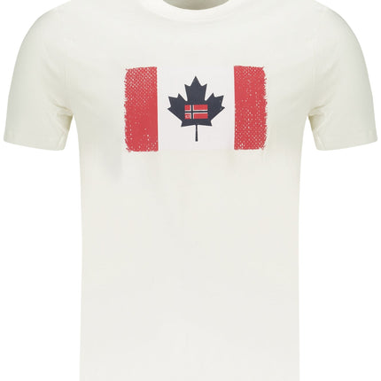 NORWEGEN 1963 HERREN KURZARM T-SHIRT WEISS