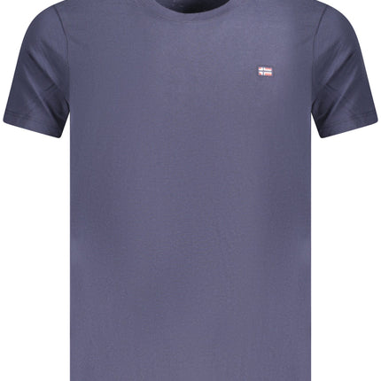 NORWEGEN 1963 HERREN KURZARM T-SHIRT BLAU