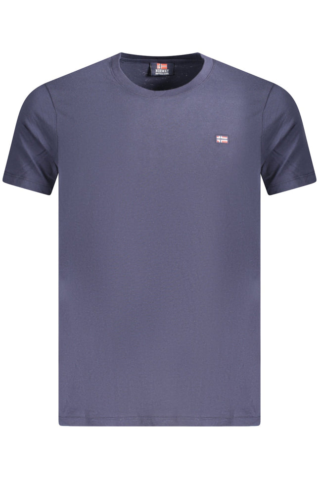 NORWEGEN 1963 HERREN KURZARM T-SHIRT BLAU