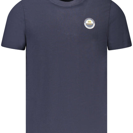 NORWEGEN 1963 HERREN KURZARM T-SHIRT BLAU