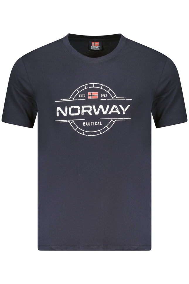 NORWEGEN 1963 HERREN KURZARM T-SHIRT BLAU