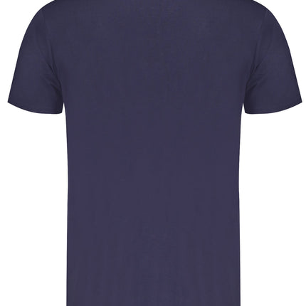 NORWEGEN 1963 HERREN-KURZARM-T-SHIRT BLAU