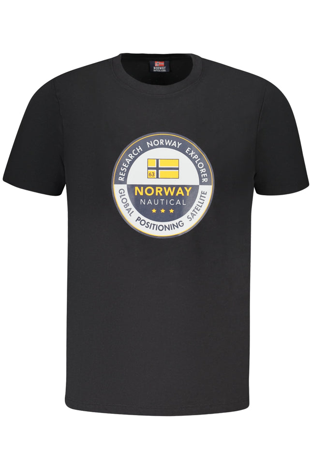 NORWEGEN 1963 HERREN KURZARM T-SHIRT SCHWARZ