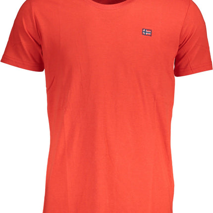NORWEGEN 1963 HERREN KURZARM T-SHIRT ROT