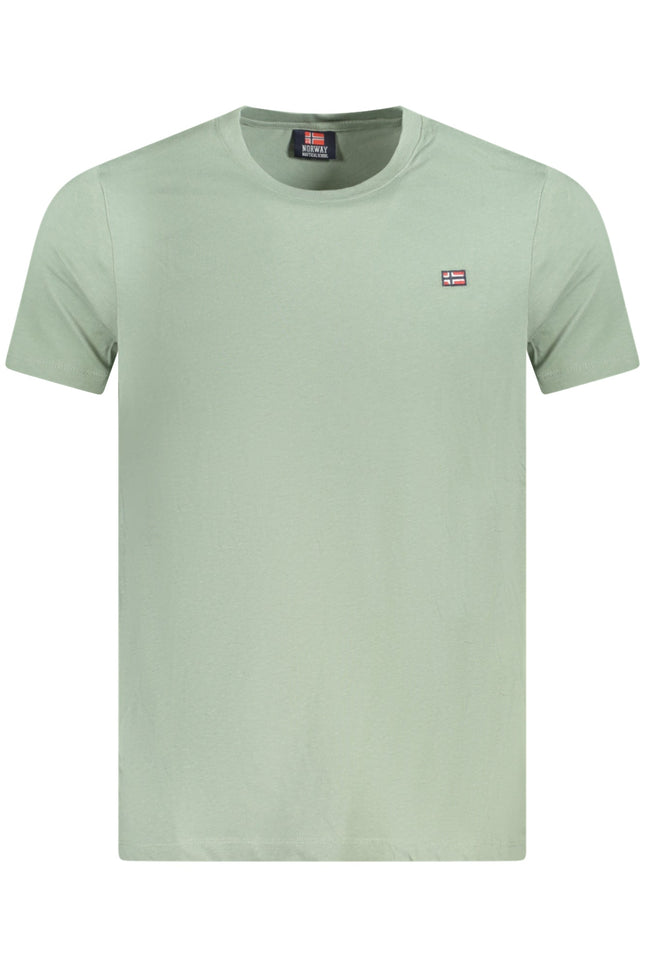 NORWEGEN 1963 HERREN KURZARM T-SHIRT GRÜN