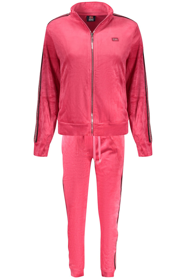 NORWAY 1963 Damen-Trainingsanzug Rosa – Bequemer Sweatshirt-Set für Herbst/Winter