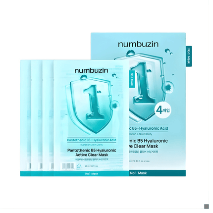 SEO. Numbuzin No.1 Pantothenic B5 Hyaluronic Active Clear Mask 26ml - Linkreich