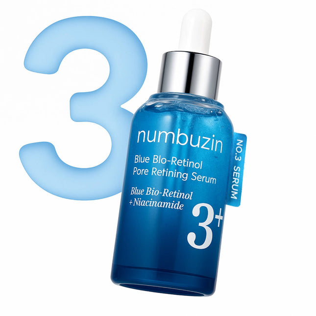 Numbuzin No.3 Blue Bio-Retinol Pore Refining Serum 30ml