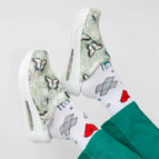 Schmetterlingsmuster Grün / 39