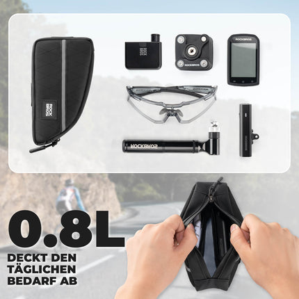 Oberrohrtasche 0,8L Leicht für Klapprad Falträder (Fahrradtaschen) kaufen bei Linkreich – Jetzt entdecken!