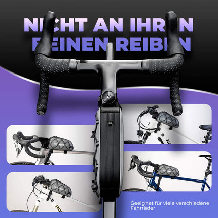 Oberrohrtasche 1 L Vollständig Reflektierend Weiß/Orange (Fahrradtaschen) kaufen bei Linkreich – Jetzt entdecken!