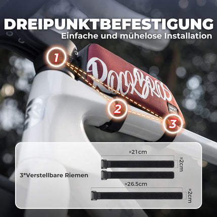 Oberrohrtasche Rahmentasche 0,8L - SketchRide Series (Fahrradtaschen) kaufen bei Linkreich – Jetzt entdecken!