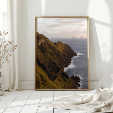 Kerry Cliffs Wall Art – Wild Atlantic Way Ireland Coastal Print