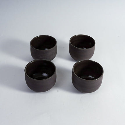 OCHA Teetasse grau/schwarz