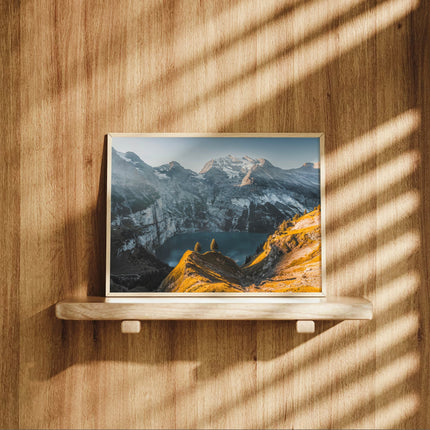 Oeschinensee, Swiss Alps, Switzerland