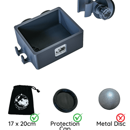 SEO. Offrotie 3D Printed Magnetic Shower Holder and Basket Kit – Portable for Vanlife - Anthracite Linkreich