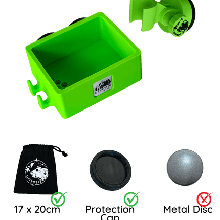 SEO. Offrotie 3D Printed Magnetic Shower Holder and Basket Kit – Portable for Vanlife - Neon Green - Limited Linkreich