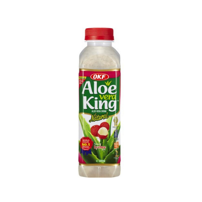 SEO. OKF Aloe Vera Getränk Litschi 500ml - Linkreich