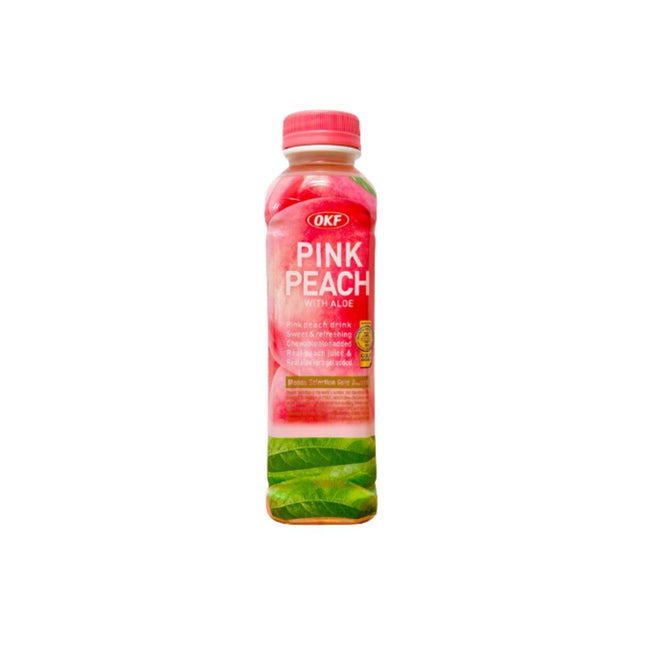 SEO. OKF Aloe Vera Getränk Pink Pfirsich 500ml - Linkreich