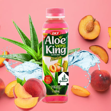 SEO. OKF Aloe Vera Pfirsich 500ml - Linkreich