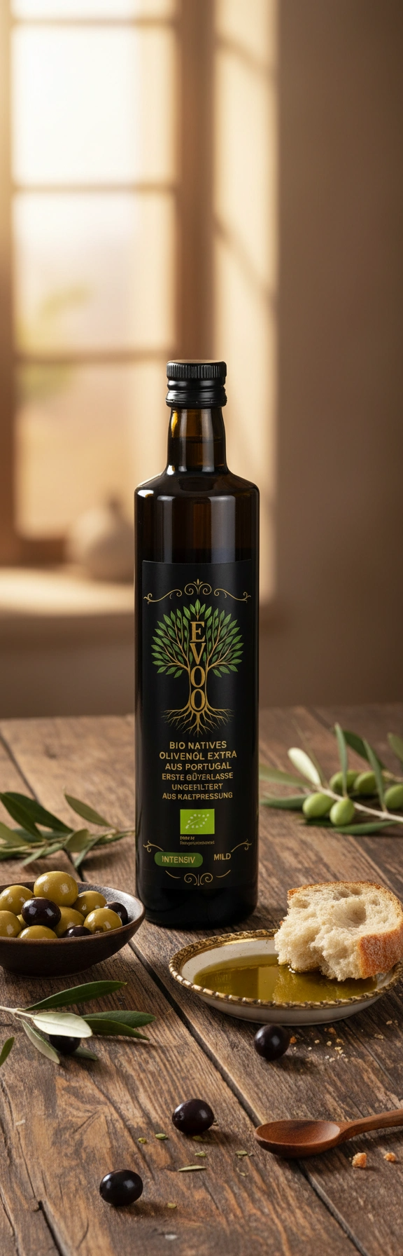 0,75L "Intensiv" Bio Olivenöl Nativ extra