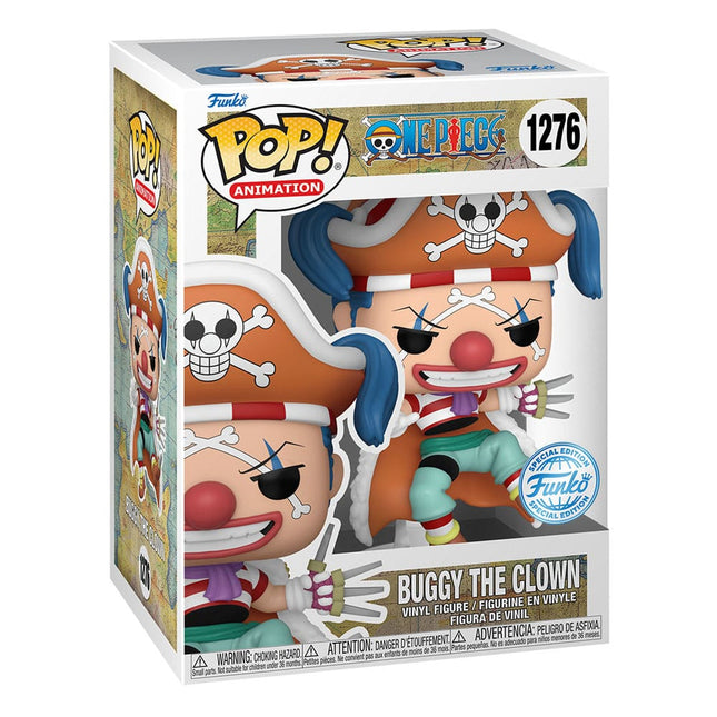 One Piece POP! Animation Vinyl Figur Buggy the Clown – 9 cm Sammelfigur (POP! Vinyl) kaufen bei Linkreich – Jetzt entdecken!