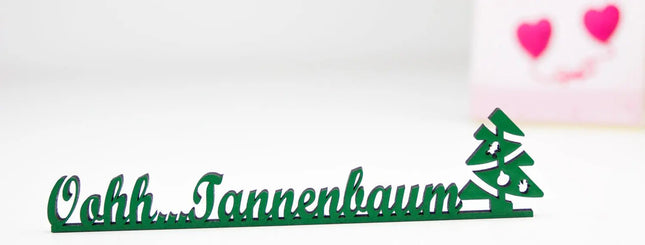 SEO. Ooh Tannenbaum Deko Schriftzug - Linkreich