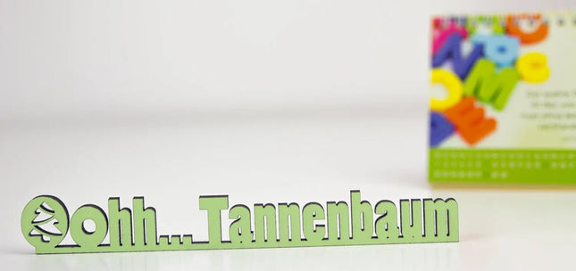 SEO. Oohh Tannenbaum Deko Schriftzug - Linkreich