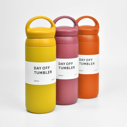 Kinto Day Off Travel Tumbler – 500 ml Vakuum-Isolierte Flasche