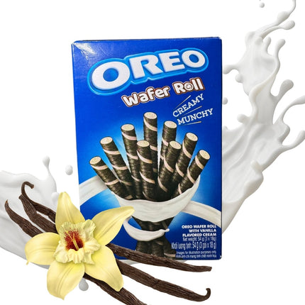 SEO. Oreo Wafer Rolls Vanilla 54g - Linkreich