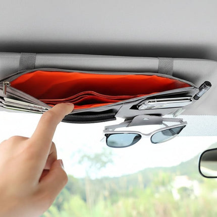 SEO. Organizer für Auto/Camper Sonnenblende, Sonnenbrillen Halter, Kartenhalter - Linkreich