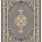 Rechteckig / Hellgrau / 85 x 50 cm Rechteckig