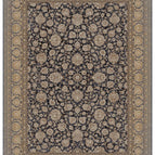 Rechteckig / Dunkelblau / 150 x 100 cm Rechteckig