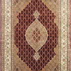 Rechteckig / Rot / 200 x 150 cm Rechteckig