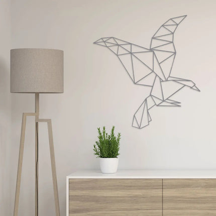 SEO. Origami Adler aus Holz - Kupfer Linkreich