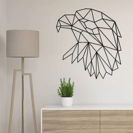SEO. Origami Adlerkopf aus Holz - Kupfer Linkreich