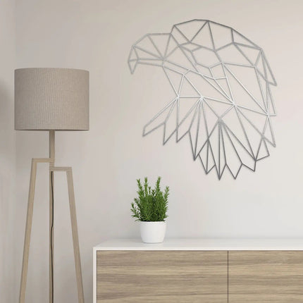 SEO. Origami Adlerkopf aus Holz - Kupfer Linkreich