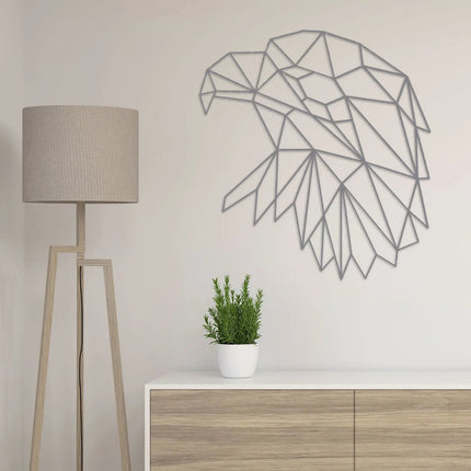 SEO. Origami Adlerkopf aus Holz - Kupfer Linkreich