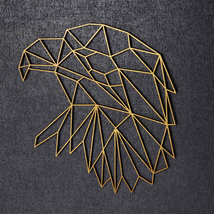SEO. Origami Adlerkopf aus Holz - Schwarz Linkreich