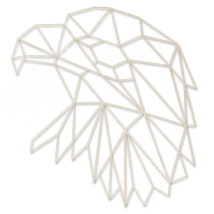 SEO. Origami Adlerkopf aus Holz - Kupfer Linkreich