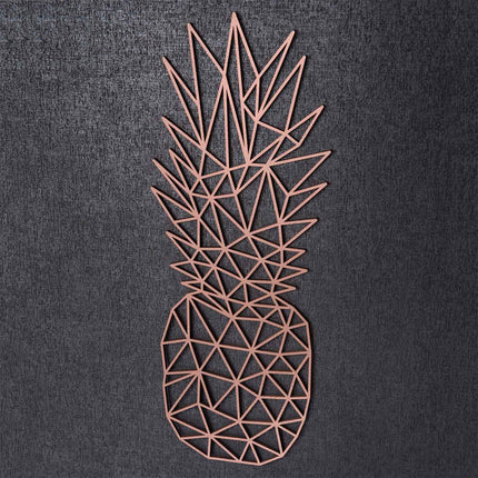 SEO. Origami Ananas aus Holz - Kupfer Linkreich