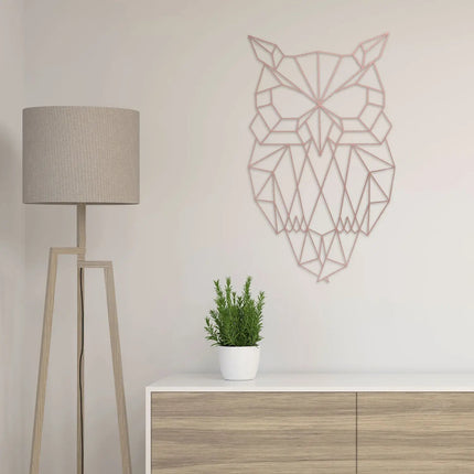 SEO. Origami Eule aus Holz - Neutral Linkreich