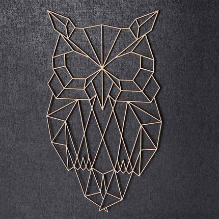 SEO. Origami Eule aus Holz - Neutral Linkreich