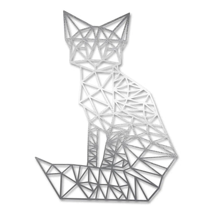 SEO. Origami Fuchs aus Holz - Schwarz Linkreich