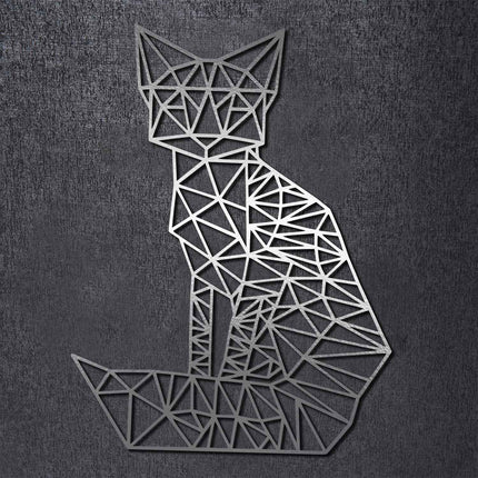 SEO. Origami Fuchs aus Holz - Schwarz Linkreich