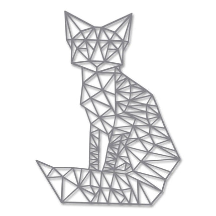 SEO. Origami Fuchs aus Holz - Schwarz Linkreich